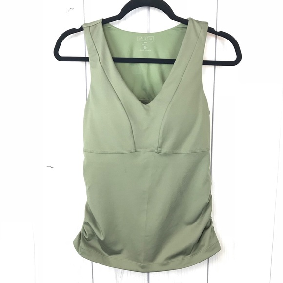 Athleta Tops - Athleta V Neck Tank w/ Built In Bra 34D